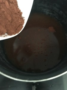 Punch chocolat amer
